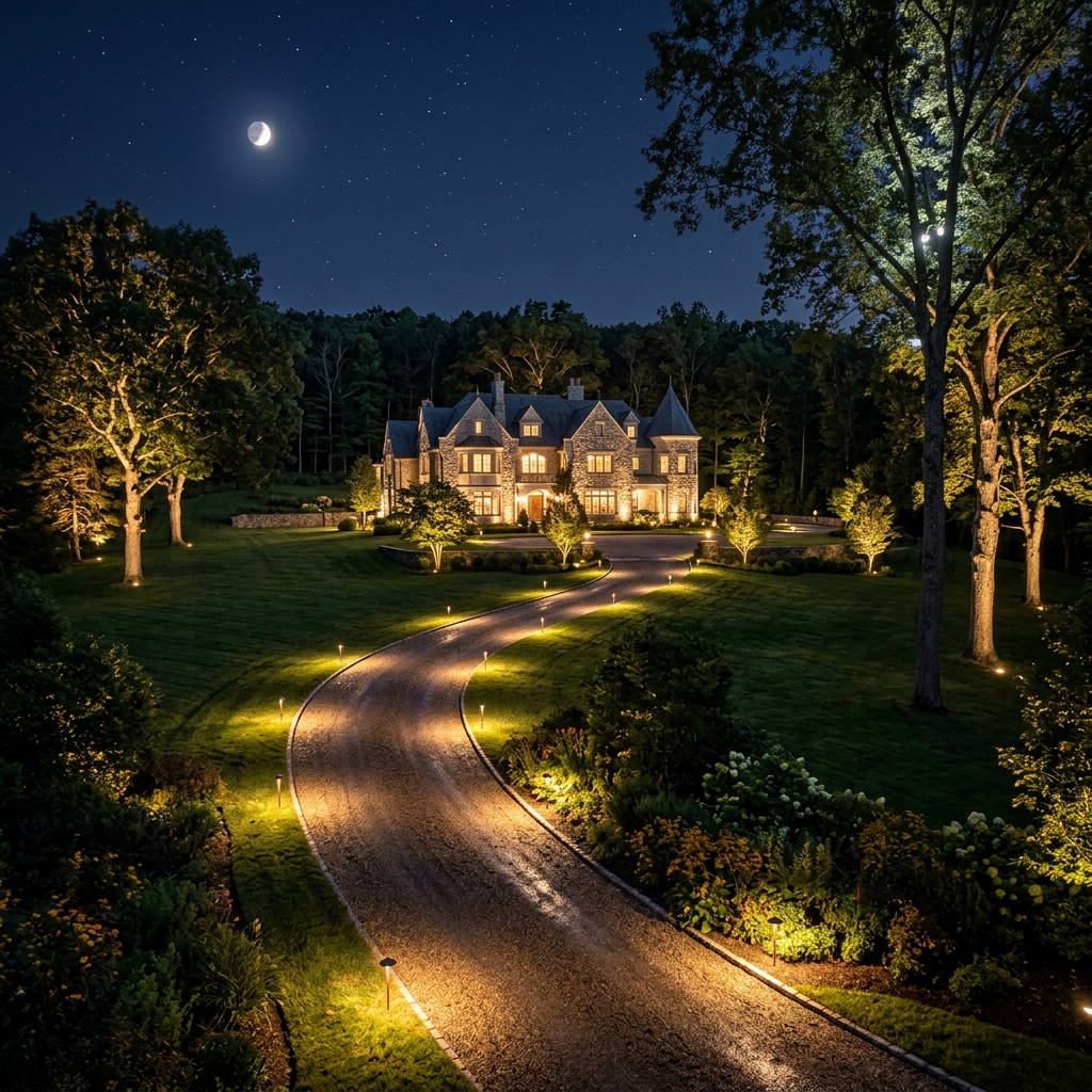 Estate Night Lighting